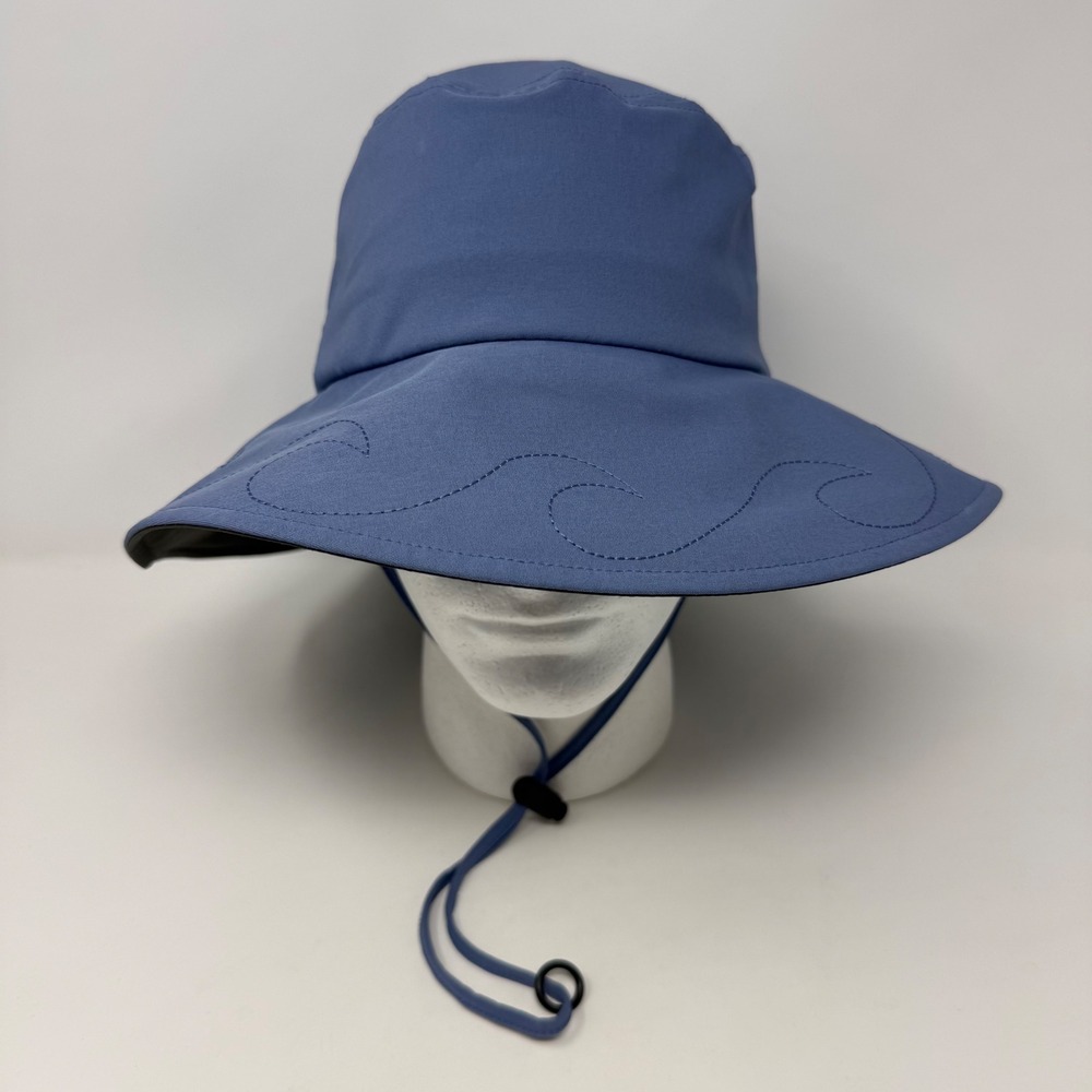 Columbia Omni-Shield Blue Wave Embroidered Wide Brim Sun Hat XL9765 O/S